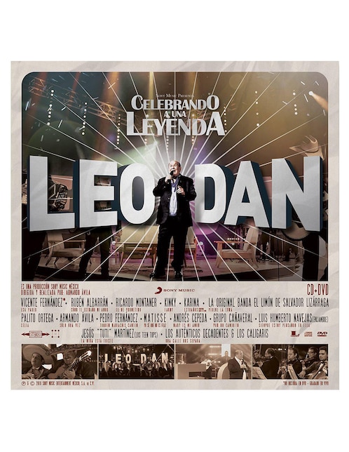 Celebrando a una Leyenda de Leo Dan CD + DVD